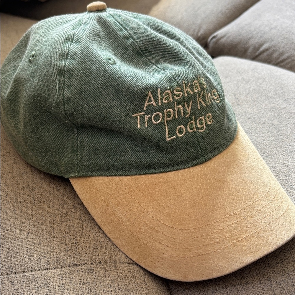 OTTO Green and Tan Cap